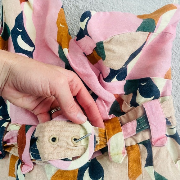 FARM Rio Abstract One-Shoulder Jumpsuit - Picture 12 of 16